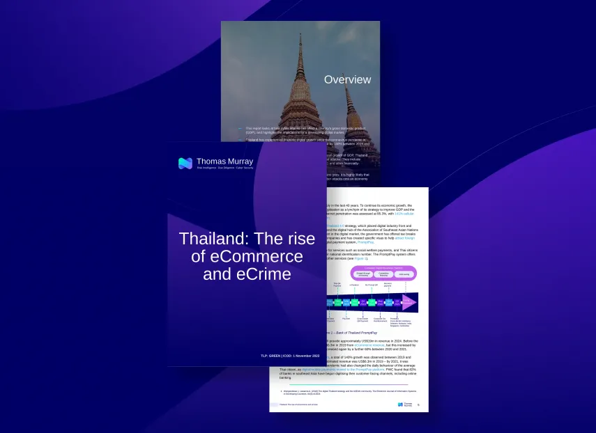 Thailand The rise of eCommerce and eCrime