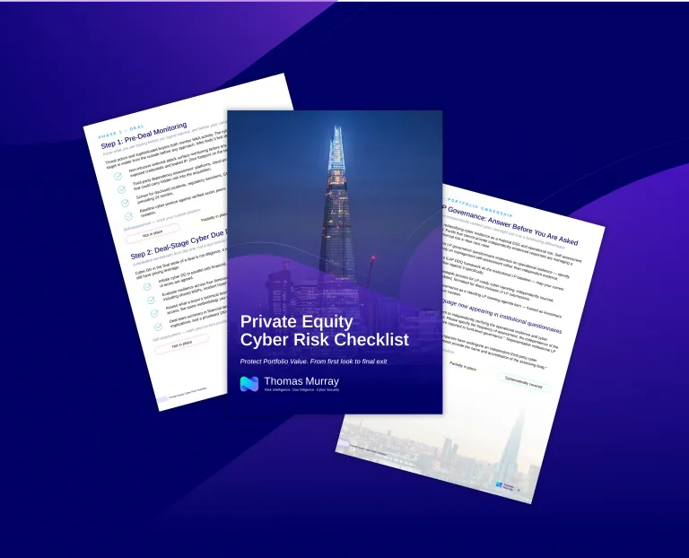 Private Equity Cyber Risk Checklist